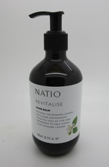 NATIO Revitalise Hand Balm 10.1 oz. Lime & Peppermint