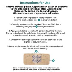 Opti-Nail Fungal Nail Renewal Patches – 21 Patches, 21 Count (Pack of 1)