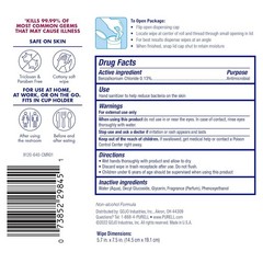 Purell Hand Sanitizing Wipes, Clean Refreshing Scent, 40 40 Count (Pack of 6)