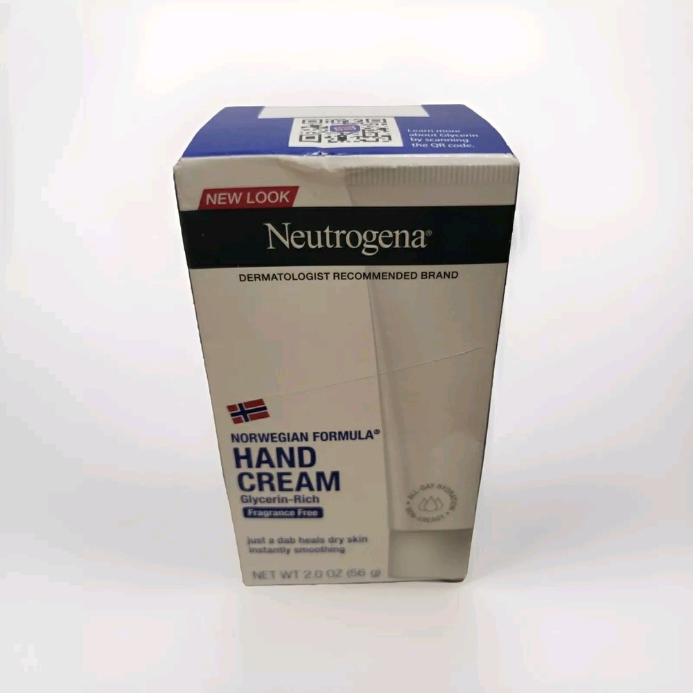 Neutrogena Norwegian Formula Fragrance Free Hand Cream-2oz.