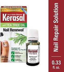 Renewal Nail Repair Solution with Tea Tree Oil for Discolored and Damaged Nai…