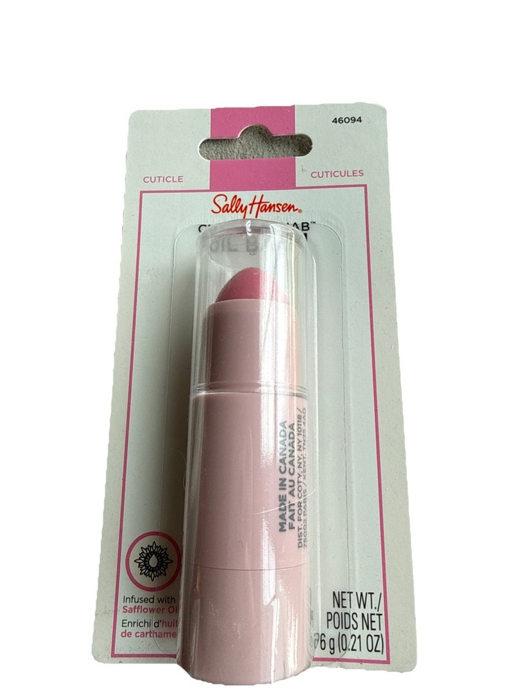 Sally Hansen Cuticle Rehab Oil Balm Infused w/ Safflower & Vitamin E Instant