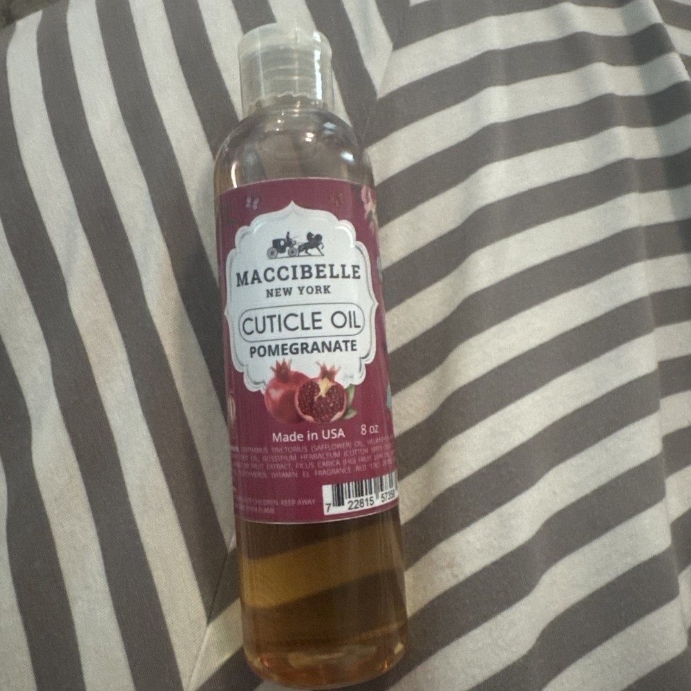 Maccibelle Cuticle Oil For Nails Refill size for Dry Cracked Cuticles 8 oz