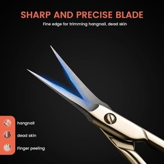Curved Cuticle Scissors – Precis Mani Scissor Nail Cuticle