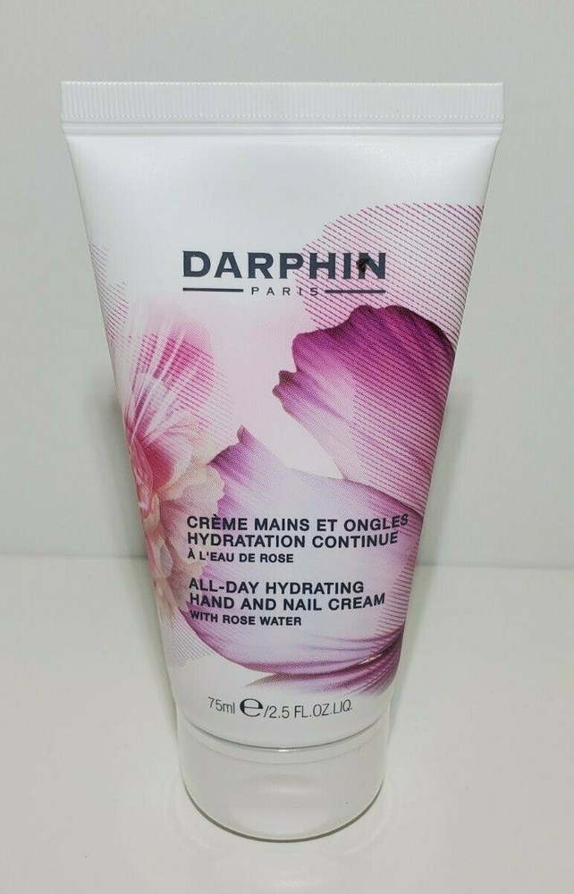 Darphin All Day Hydrating Hand And Nail Cream with rose water 2.5oz/75ml NEW