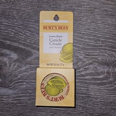 Burt’s Bees Lemon Butter Cuticle Cream, with Nourishing Vitamin E 0.60oz /17g