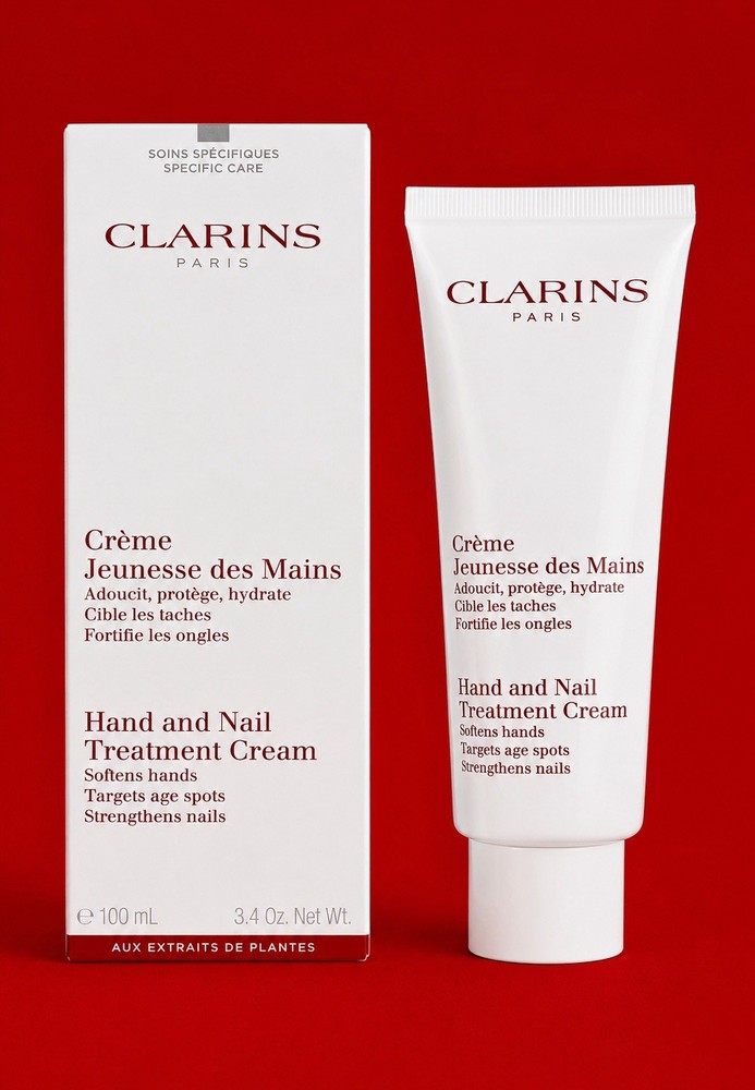 CLARINS HAND & NAIL TREATMENT CREAM 100ML/3.4OZ NEW IN BOX INER SEALED 585
