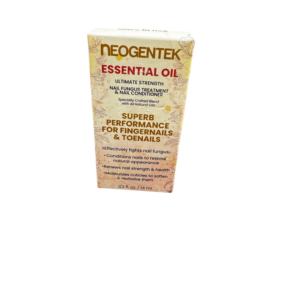 NWT Neogentek Essential Oil Nail Fungus Treatment & Conditioner 14mL