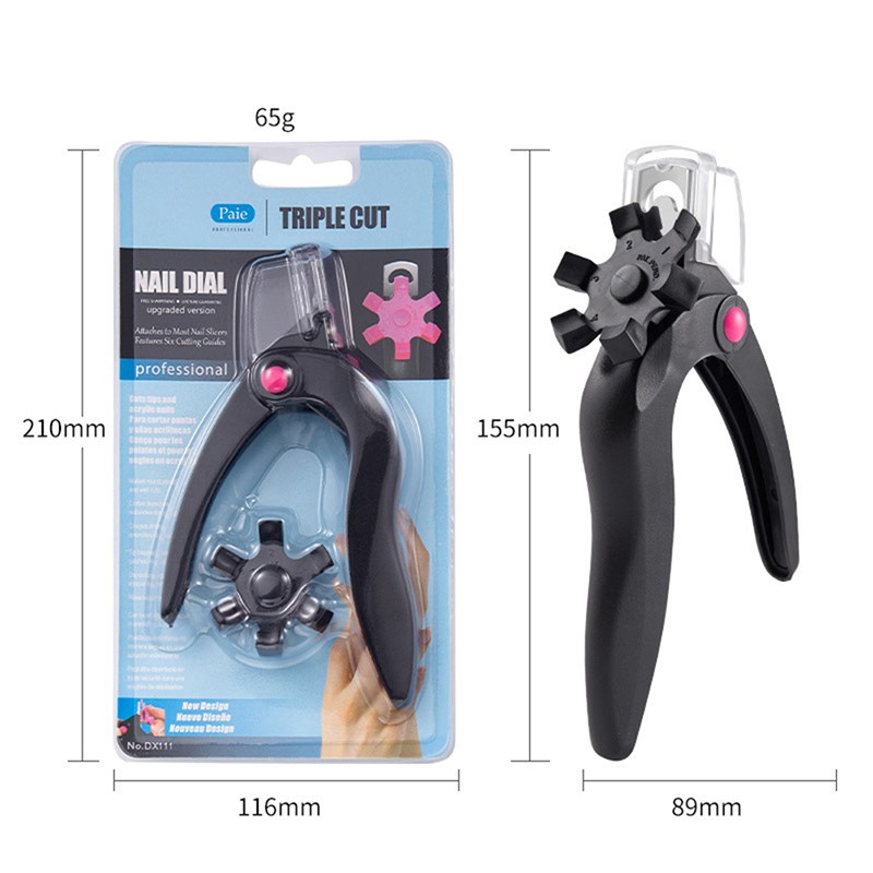 Nail Art French Nail Edge Clipper Cutter Acrylic Gel False Tips Manicure Tool