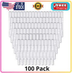 100 Pack 2-3Ml Transparent Twist Pens Empty Nail Oil Pen Brush Cuticle Oil Pen