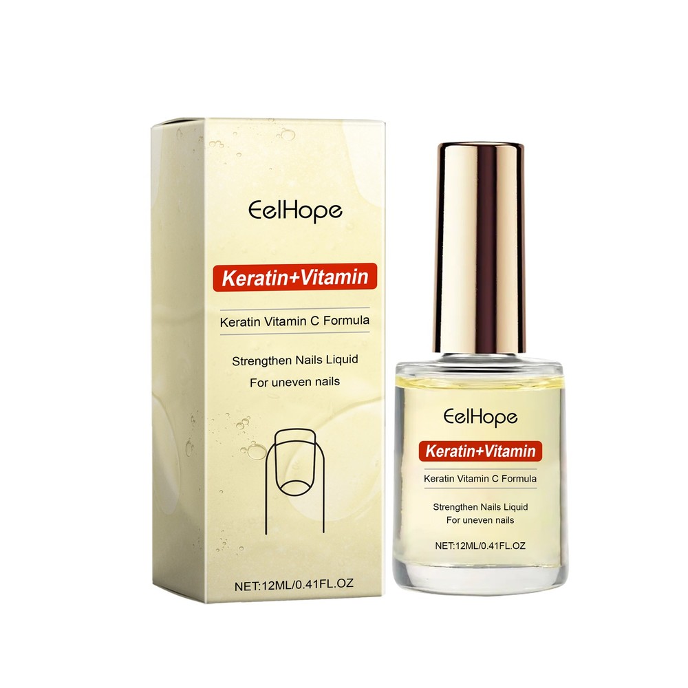 Nail Repair Serum Strengthen Soft Nails Cuticles Hydrate Shine Hand Care