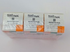 3pk Lot Nail Tek PROTECTION PLUS III – For Dry Brittle Nails – NEW!