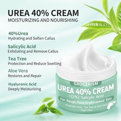 Urea Cream 40 Percent For Feet Plus 2% Salicylic 5.29 Ounce (Pack of 1), 40%