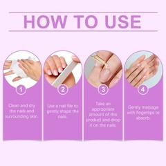 Moon Nail Care Liquid Hand Foot Nail Moisturizing Brightening