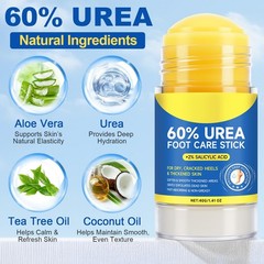 KITNOBLIS 60% Urea Foot Care Stick with 2% Salicylic 1.41 Fl Oz (Pack of 1)