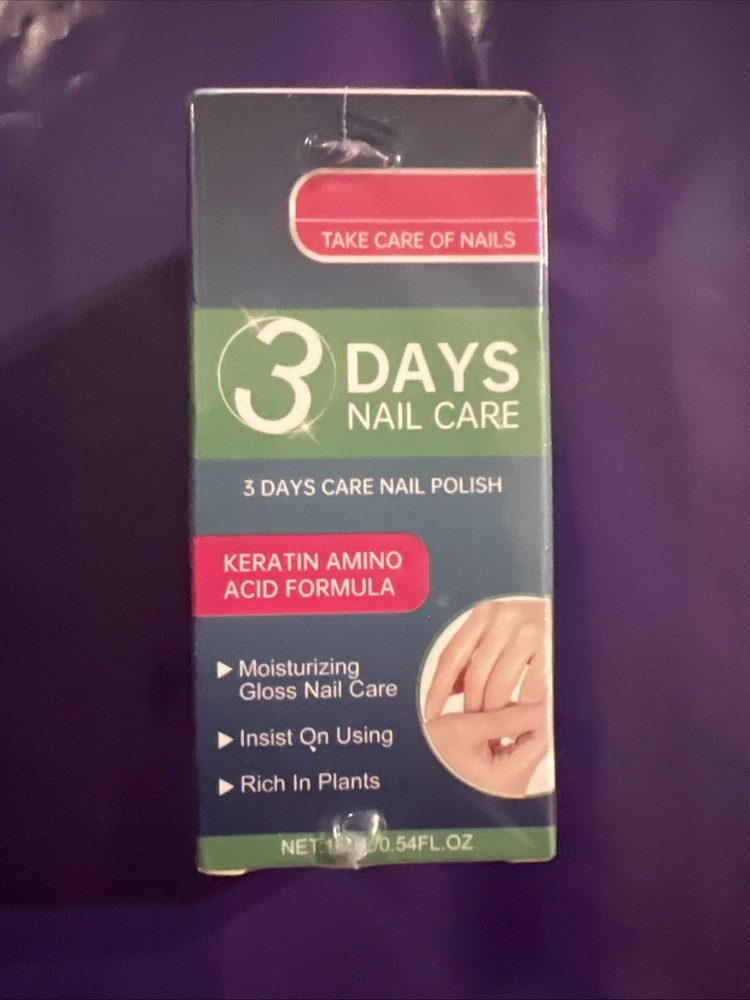 3 Days Nail Care – Keratin Amino Acid Formula Superior Nails Nourish Hot 2026