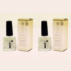 LOT 2 X CND Solar Oil 0.25 oz/7.3ml – Nail & Cuticle Conditioner SolarOil