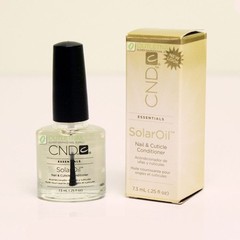 CND Solar Oil 0.25 oz/ 7.3 mL – Nail & Cuticle Conditioner SolarOil