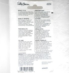 SALLY HANSEN NAIL CUTICLE REHAB SAFFLOWER OIL BALM .21 OZ – NEW SEALED PACKAGE !