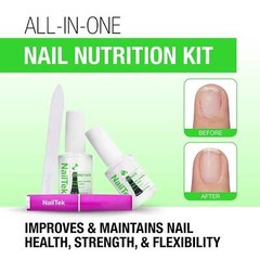 Nail Tek Nutrition Kit For Normal, Healthy Nails- Formula 1 Hydrate, Strengthen,