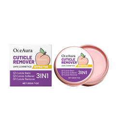 Exfoliating Softening Hand Cream for Cuticle Care and Hydrating Nail Treatment