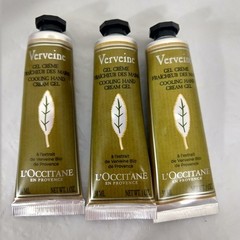 L’Occitane Verbena Hand Cream Gel Trio Set 30ML X 3 NEW