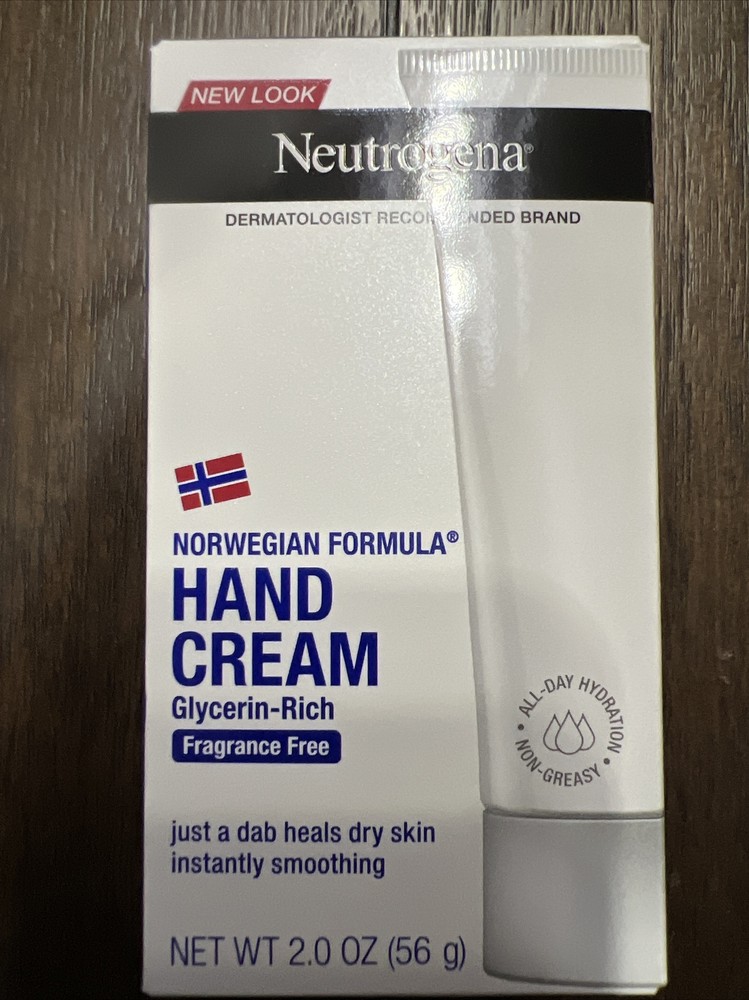 Neutrogena Norwegian Formula Hand Cream – Fragrance Free – 2 oz-NIB