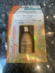 New Sally Hansen Nail Growth Miracle Growth Treatment 3030 Clear 3 Pack Lot