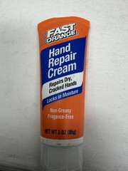 Fast Orange Hand Repair Cream, Repairs Dry & Cracked Hands 12 pack