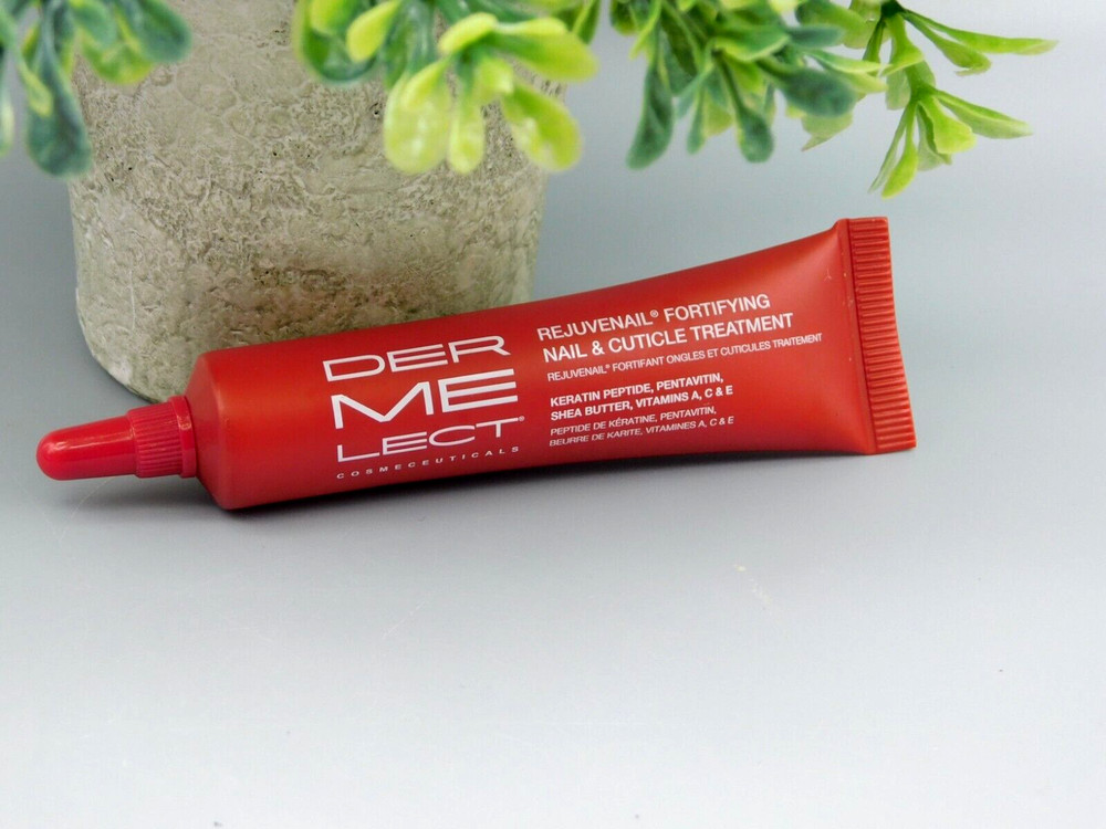 Dermelect Rejuvenail Fortifying Nail & Cuticle Treatment 0.5 oz New Without Box