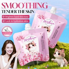 5Pcs Cherry Blossom Hand Cream Fast-Absorbing Hand Lotion Hydrating Non-sticky