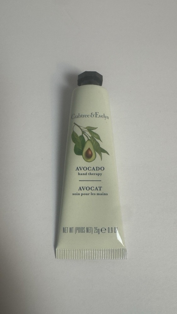 CRABTREE & EVELYN Avocado Olive & Basil Purse Size Hand Therapy 0.9 oz SEALED
