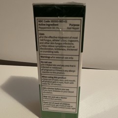 Nail Fungus Repairing Liquid Nail Repair 30ml/1 fl oz Peppermint Oil 1%
