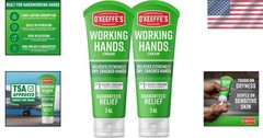 Moisturizing Hand Cream for Cracked Hands – O’Keeffe’s Unscented 3 oz Tube