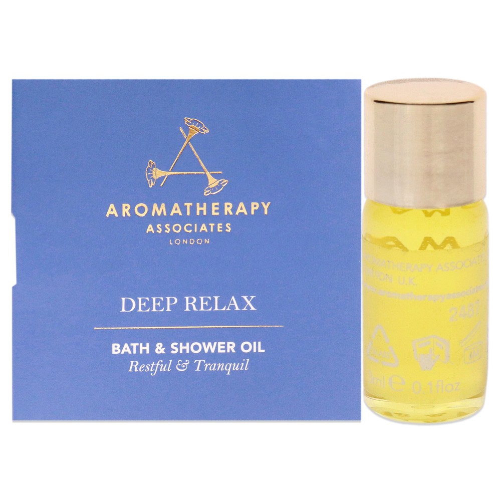 Deep Relax Bath And Shower Oil by Aromatherapy Associates for Unisex – 3 ml