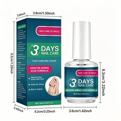 2X 3-Day Nail Strengthening Oil Quick Dry Moisturize Repair Fragile Peeling Nail