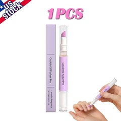 3-In-1Cuticle Oil Pusher Pen, Ceramic Cuticle Oil Cuticle Pusher Nail Oil Pen