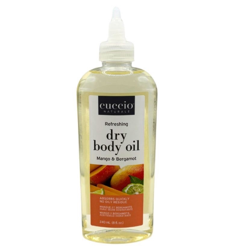 Cuccio Naturale Refreshing Dry Body Oil 8 oz (Mango and Bergamot)