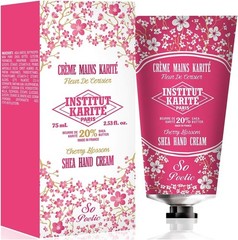 Institut Karite Paris 75ml Cherry Blossom Light Hand Cream 20% Shea Butter