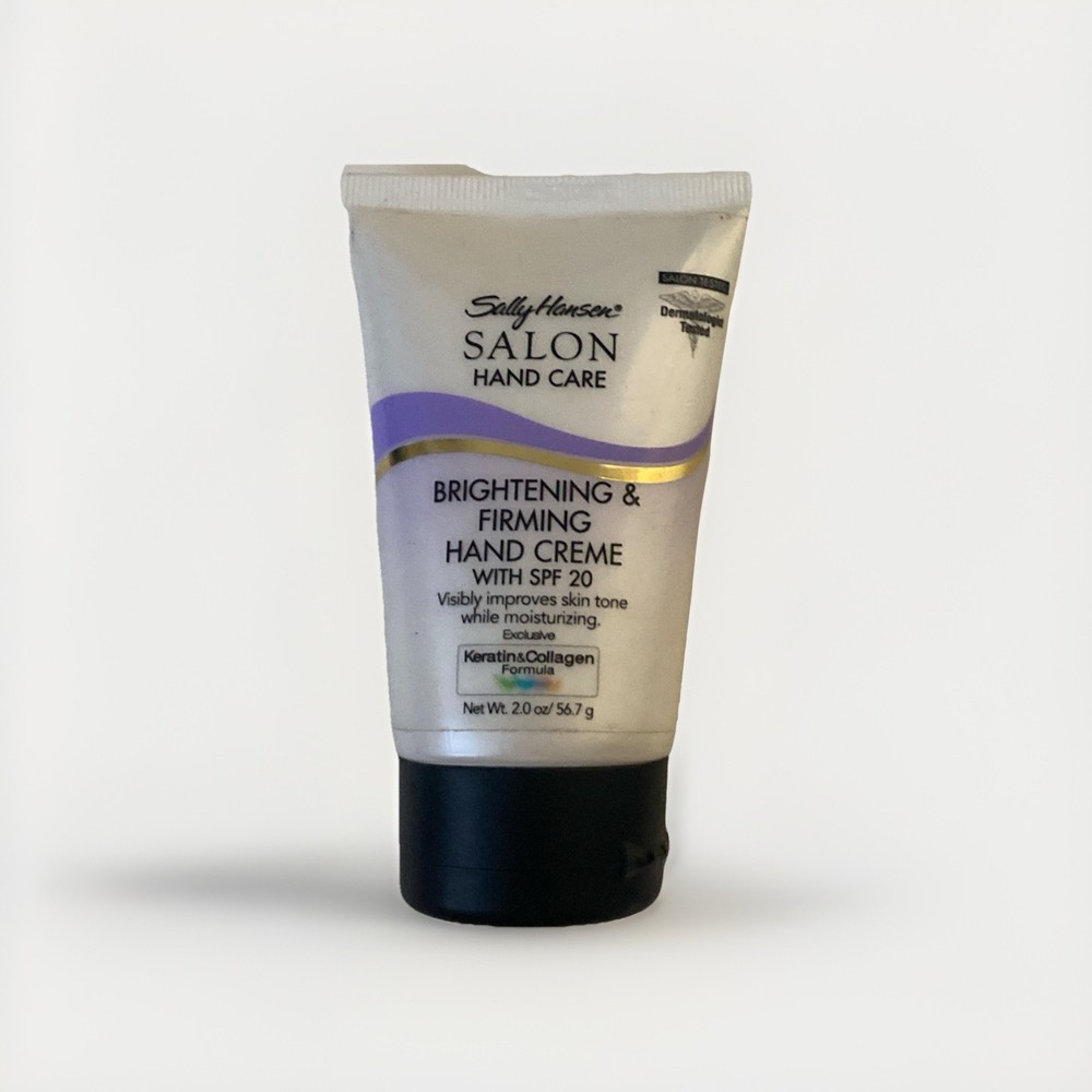 Sally Hansen Hand Care Brightening Firming Hand Creme SPF 20. 2 oz