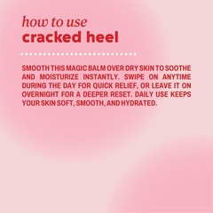 Onyx Professional Cracked Heel Repair Balm 2.46 Ounce (Pack of 1), Clear