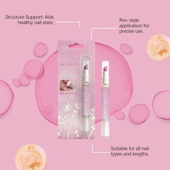 2-In-1Cuticle Oil Pusher Pen, Ceramic Cuticle Oil Cuticle Pusher Nail Oil Pen US