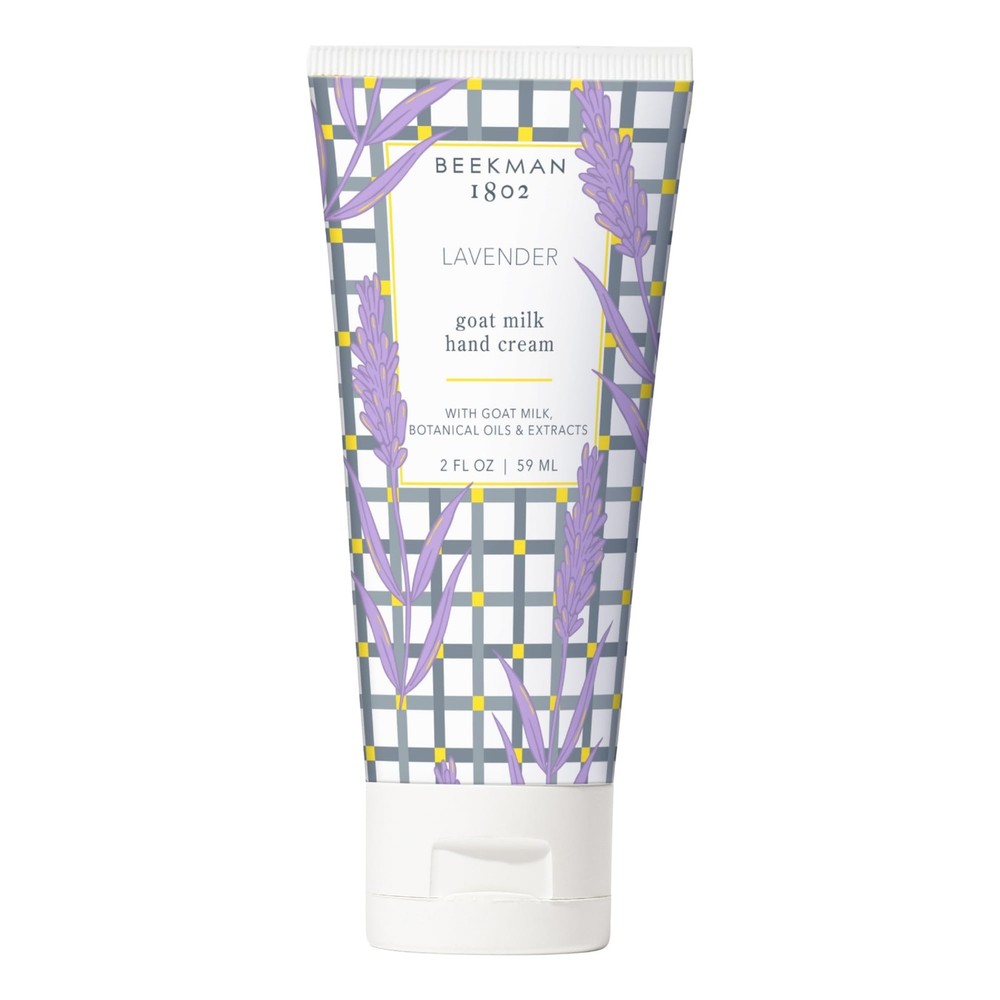 Beekman 1802 Goat Milk Hand Cream – Lavender – Scented – 2 Fl Oz (Pack of 1)