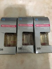 3 pack Beauty 360 Repair Recondition Damaged Nails 0.5 Oz Each