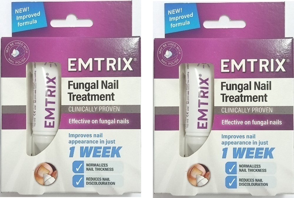2 x EMTRIX Fungal Nail Treatment of Fungal Nail Infection FREE SHIPPING