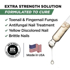 Foot Cure Toenail Fungus Treatment Extra 0.5 Fl Oz (Pack of 1), Multi-Colored