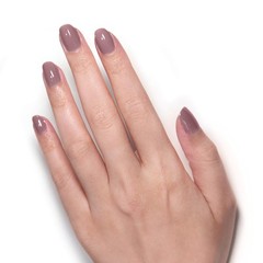 LONDONTOWN Dusty Pink Glossy Nail Polish, 0.4 Fl Oz (Pack of 1), Bell Flower