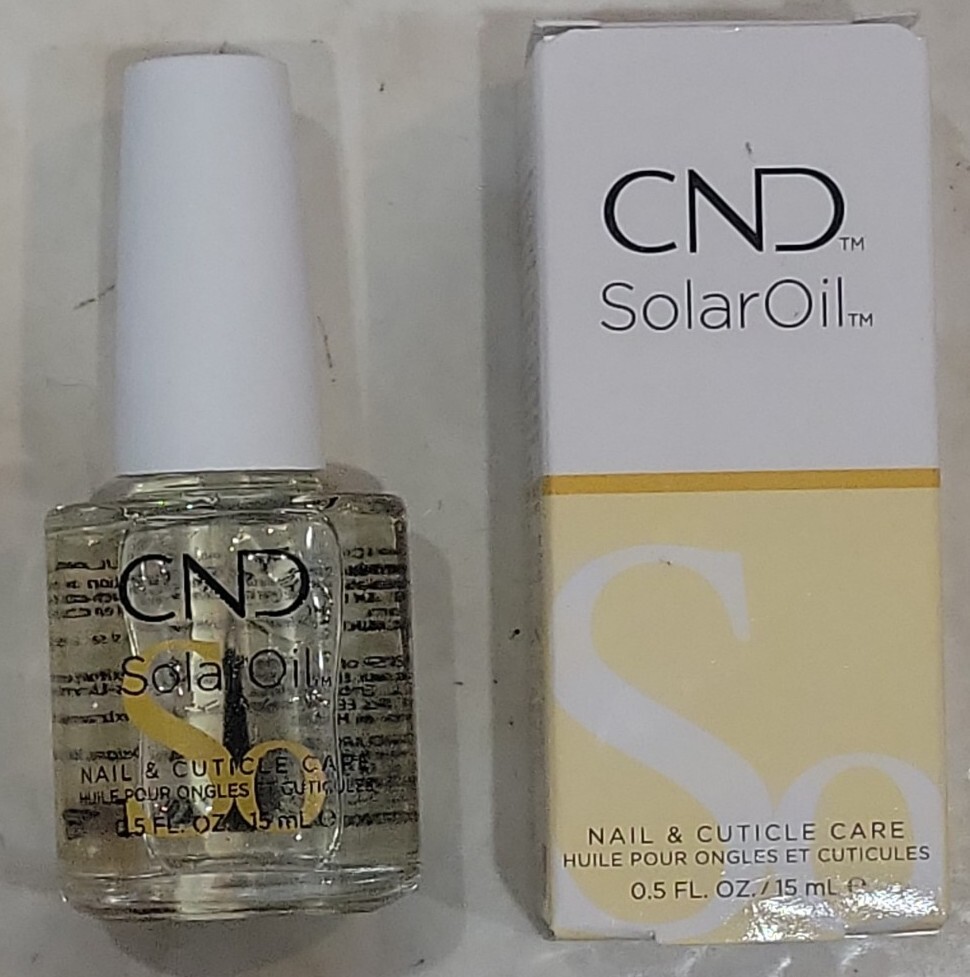 [LOT2]CND Essentials SOLAROIL Solar Oil Nail & Cuticle Care Conditioner .5 fl oz