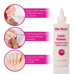 Mia Secret Cuticle Softener & Remover – Quick Easy Safe – Removes Cuticles