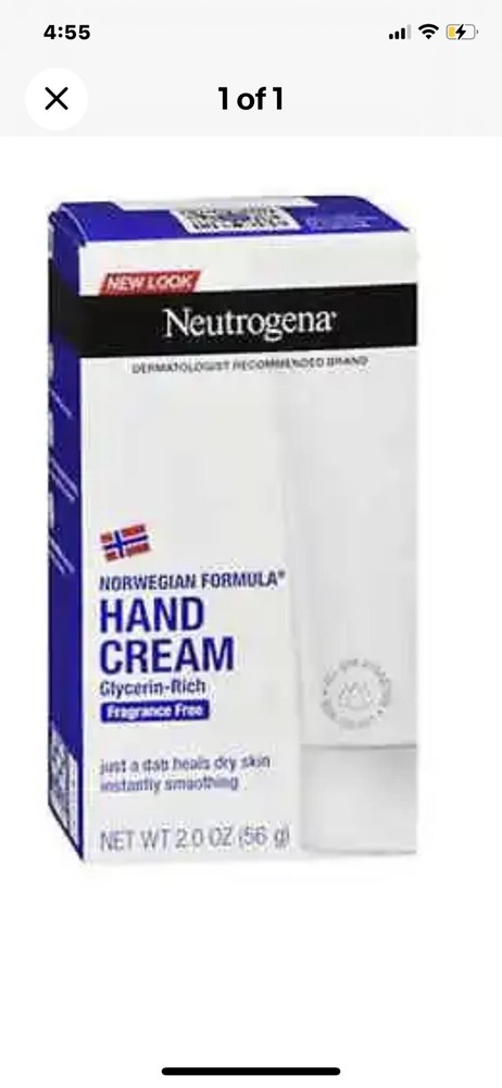 Neutrogena Norwegian Formula Hand Cream 2 Oz